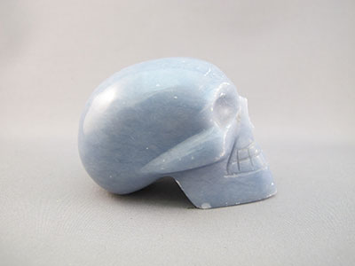Deep Purple Amethyst Crystal Skull